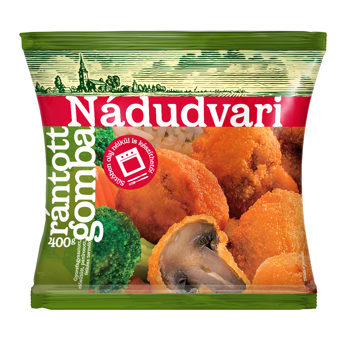 Nádudvari rántott gomba 400g